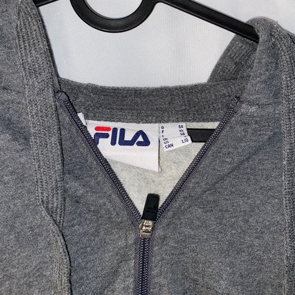 Vintage Fila Zip-Up Hoodie - Picture 2 of 3